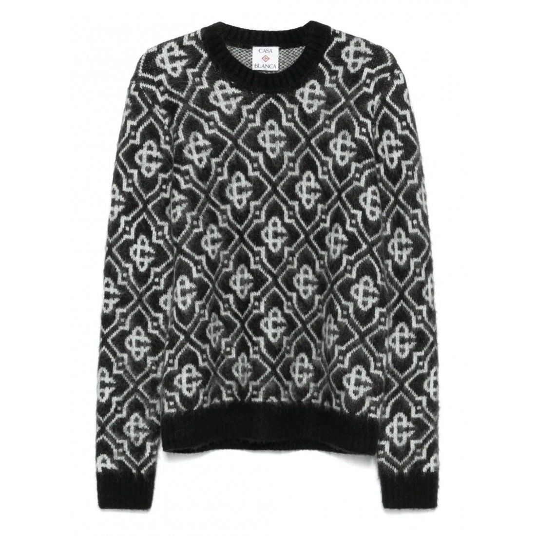 Casablanca - Pull 'Monogram-Pattern Knitted' pour Hommes
