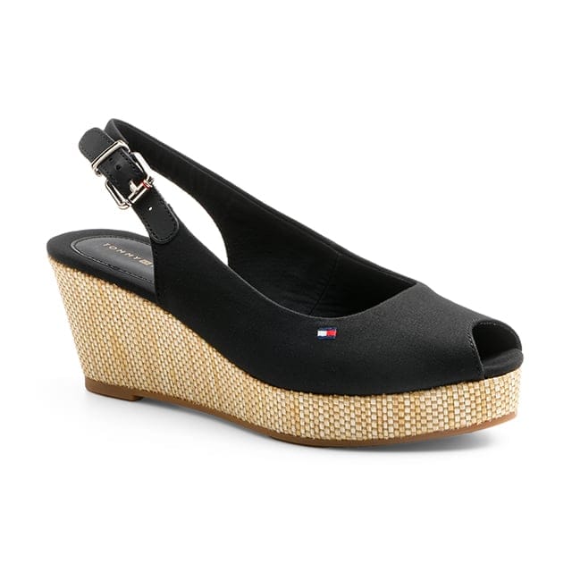 Tommy Hilfiger - ICONIC ELBA SLING BACK WEDGE