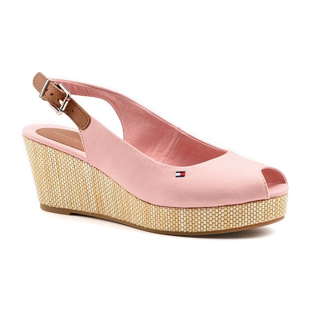 Tommy hilfiger - ICONIC ELBA SLING BACK WEDGE