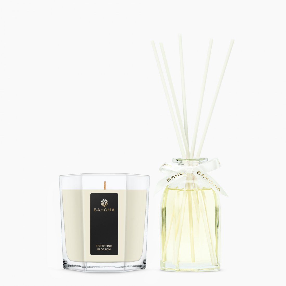 Bahoma london - Set de Parfumerie 'Obsidian Octagonal' - Portofino Blossom 2 Pièces
