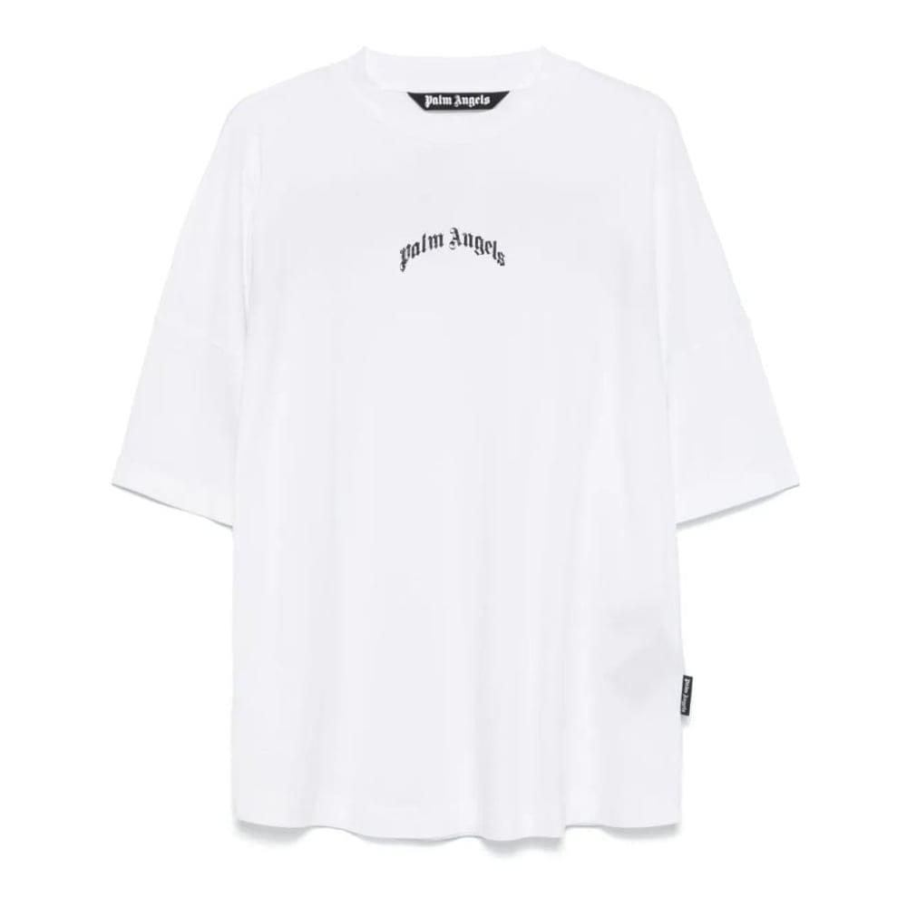 Palm angels - T-shirt 'Curved-Logo' pour Hommes