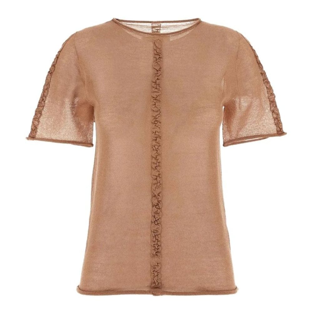 Uma wang - T-shirt 'Semi-Sheer' pour Femmes