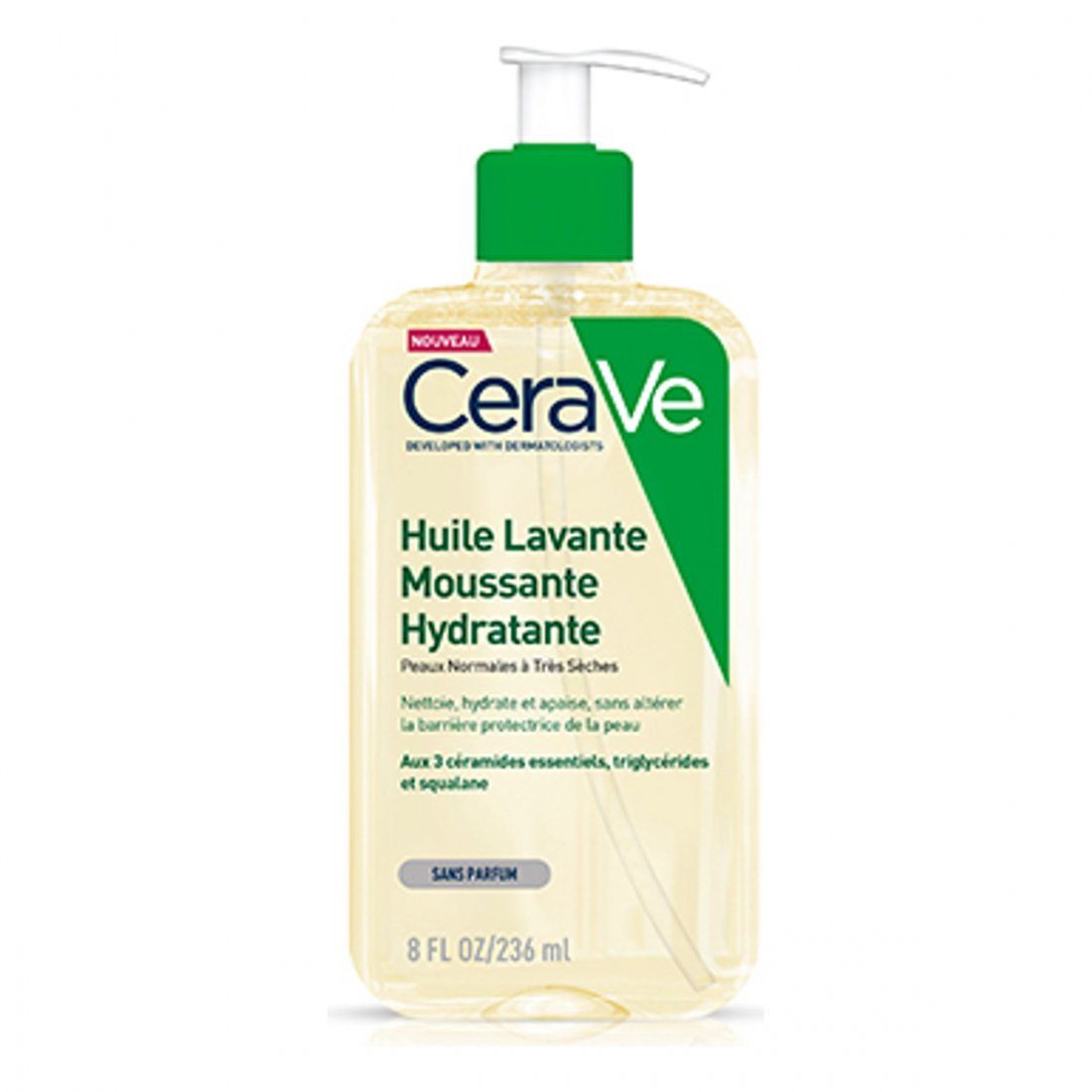 Cerave - Huile Lavante Moussante Hydratante - 236 ml