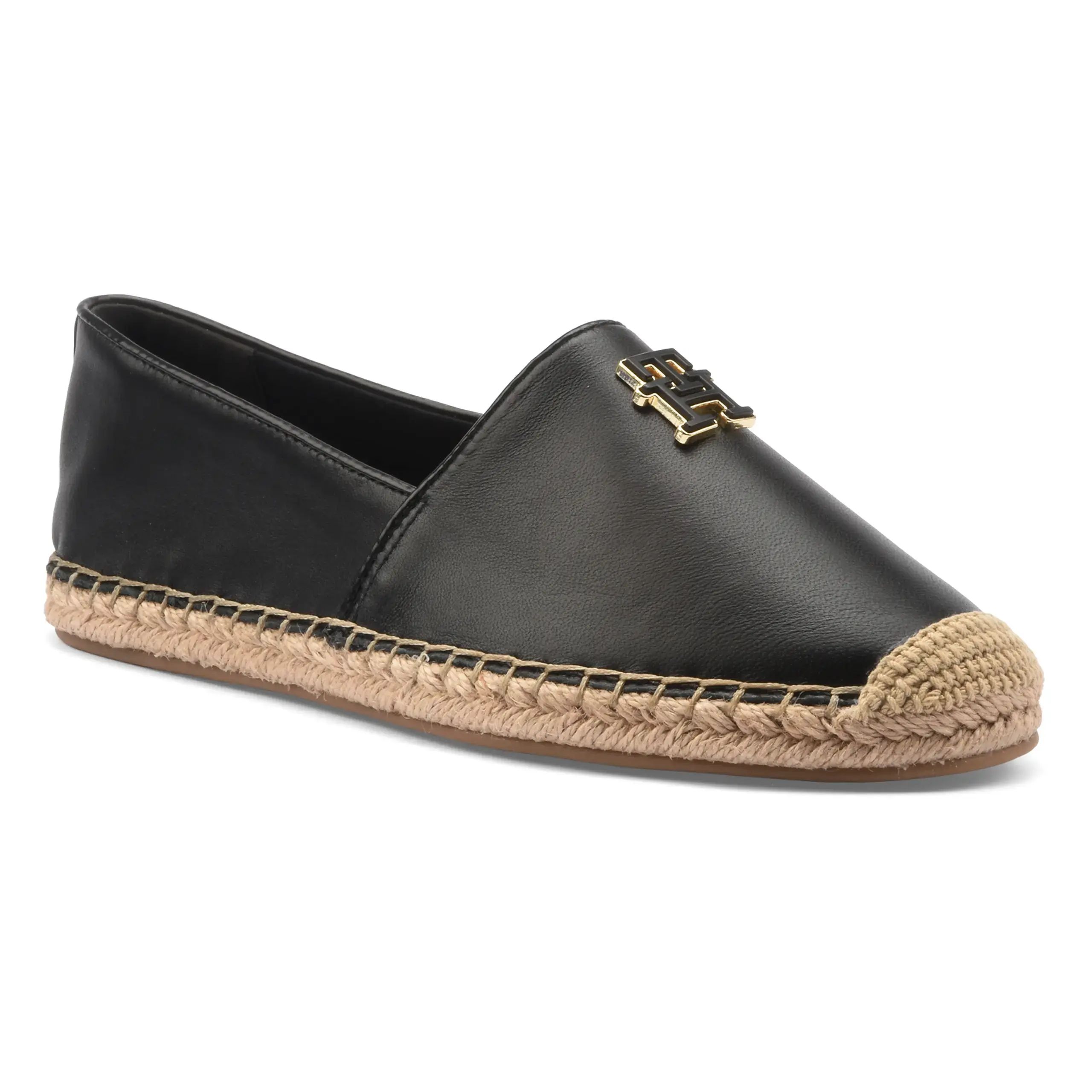 Tommy hilfiger TH LOGO LEATHER ESPADRILLE-36 36