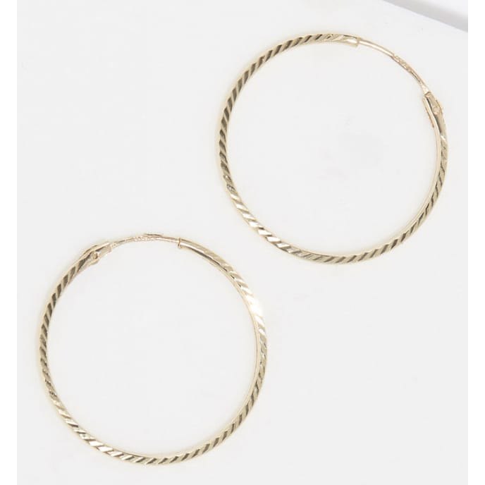 Or éclat - Boucles d'oreilles 'twistées' pour Femmes