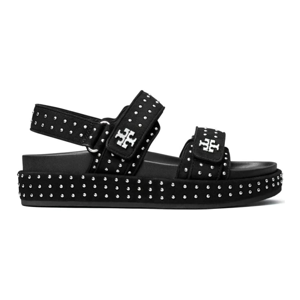 Tory burch - Sandales à semelle plateforme 'Kira Studded' pour Femmes