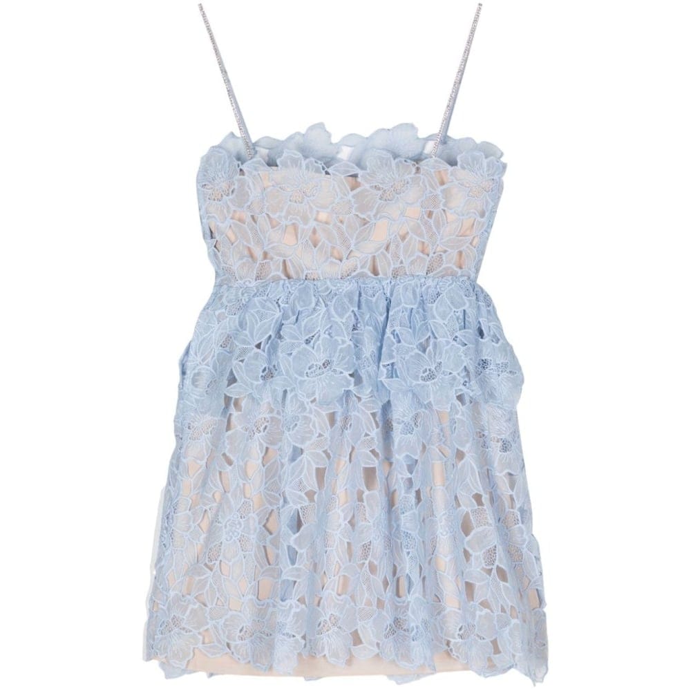 Self portrait - Robe mini 'Corded-Lace Sheer' pour Femmes
