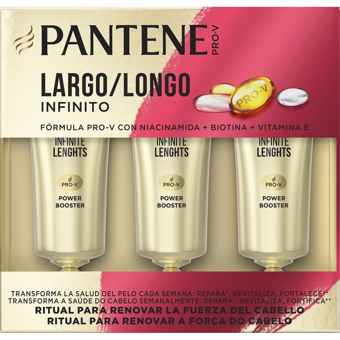 Pantene - Traitement capillaire 'Pro-V Infinite Long' - 3 Pièces