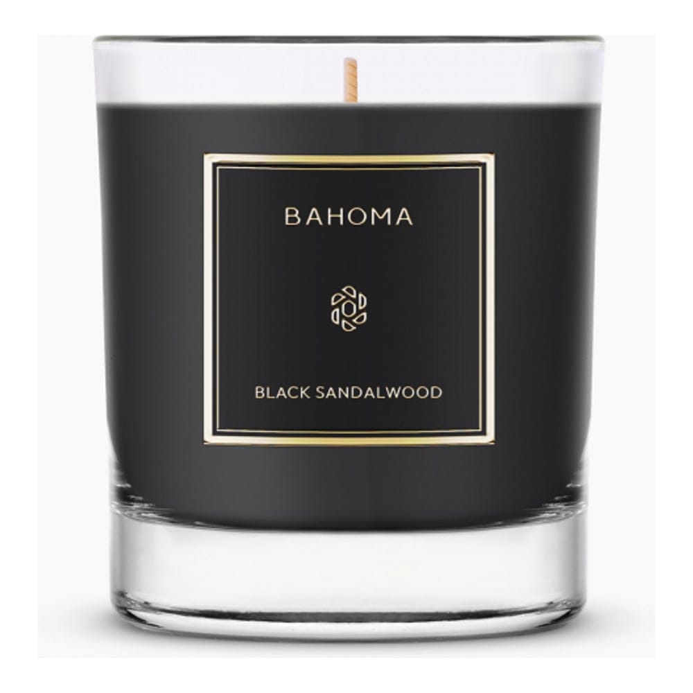 Bahoma london - Bougie 'Obsidian Large' - Black Sandalwood 220 g