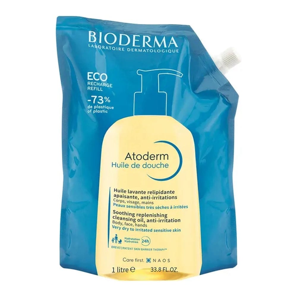 Bioderma - Atoderm Huile De Douche Éco-Recharge - 1 L