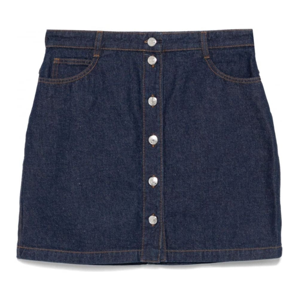 Maison kitsuné - "Mini Jupe 'Button-Up' pour Femmes"-28