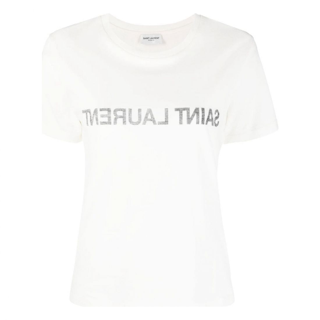 Saint Laurent - T-shirt 'Reverse Logo' pour Femmes