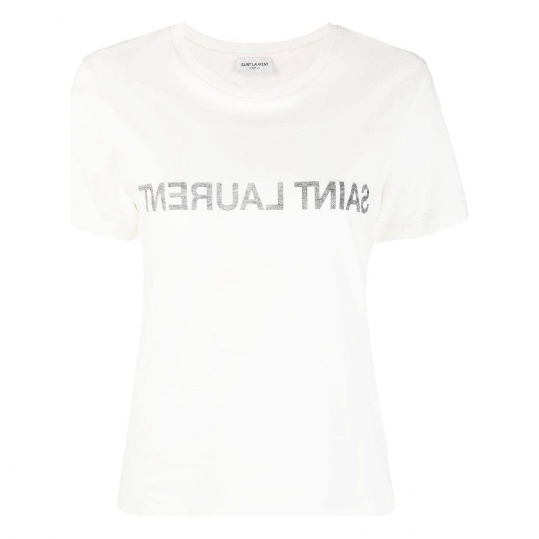 Saint laurent - T-shirt 'Reverse Logo' pour Femmes