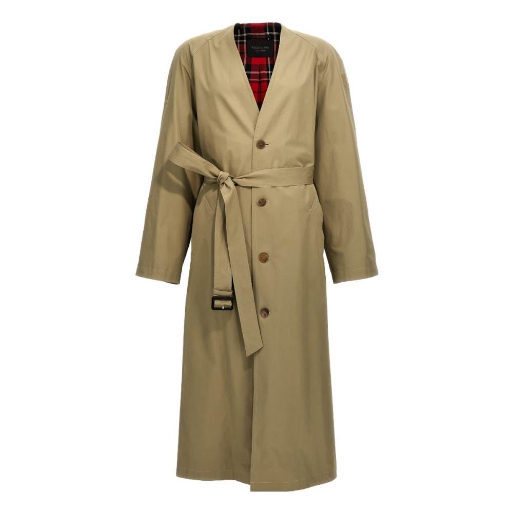 Balenciaga - Trench 'Check' pour Femmes