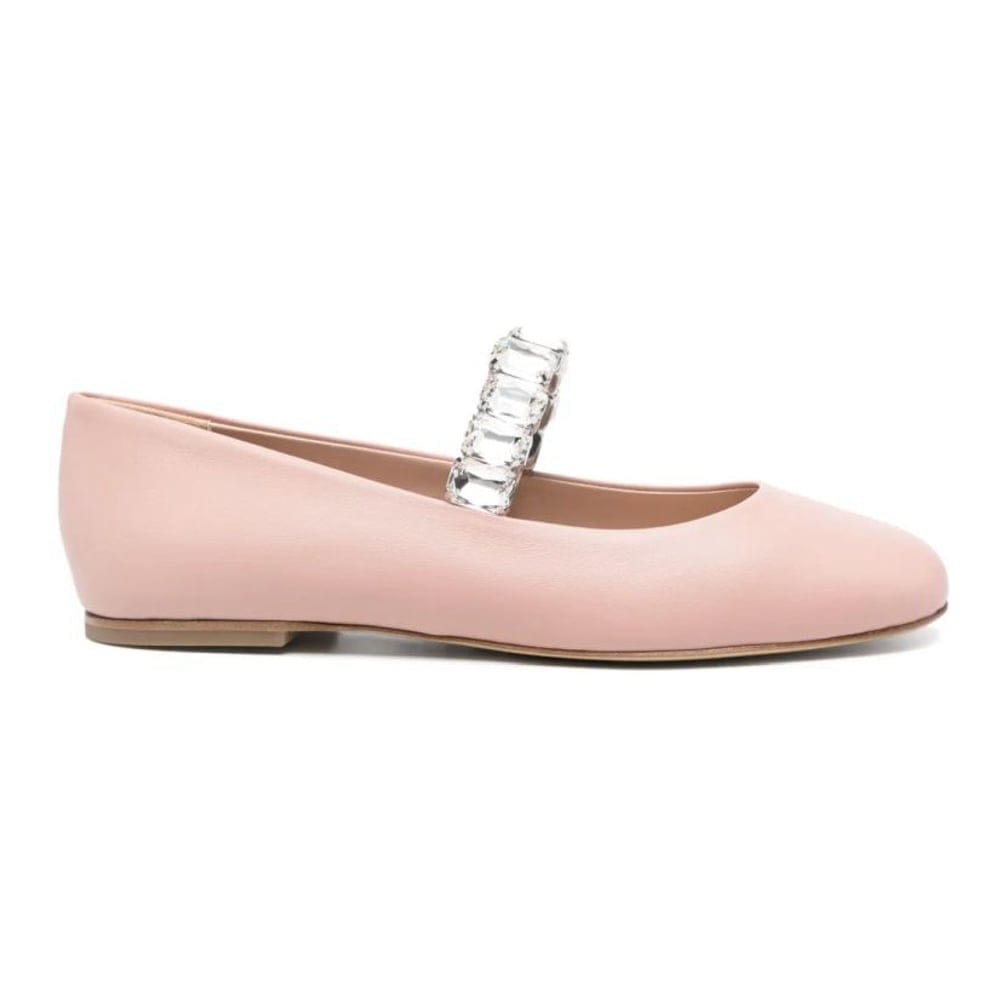 Casadei - Ballerines 'Crystal-Embellished' pour Femmes