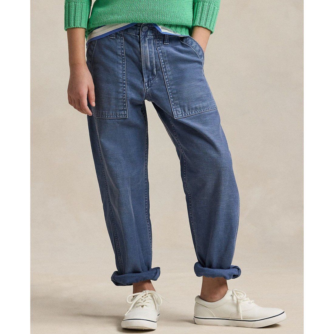 Polo ralph lauren - 'Reverse-Sateen Pants' pour Grandes filles