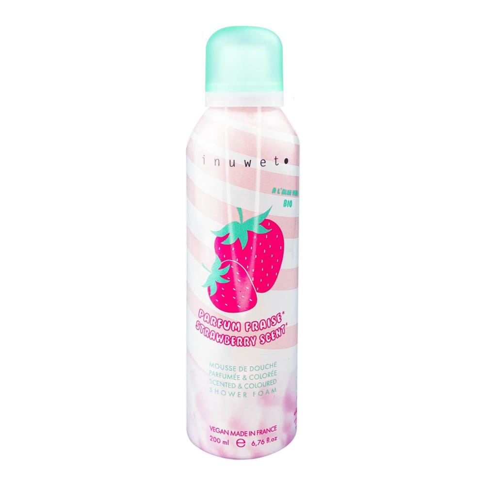 Inuwet - Mousse de douche 'Strawberry' - 200 ml