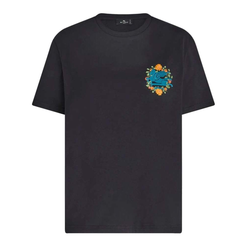 Etro - T-shirt 'Pegaso-Embroidered' pour Femmes