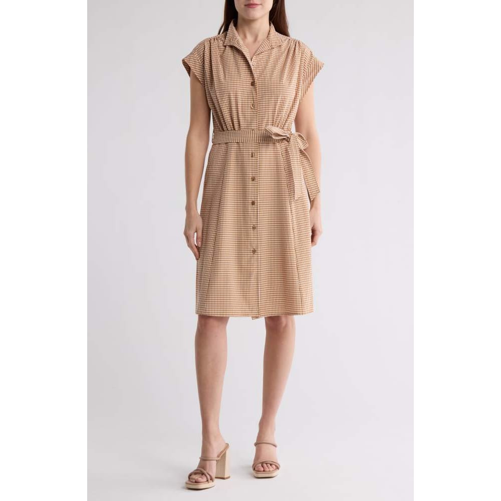 Calvin klein - Robe chemise 'Comm Check' pour Femmes