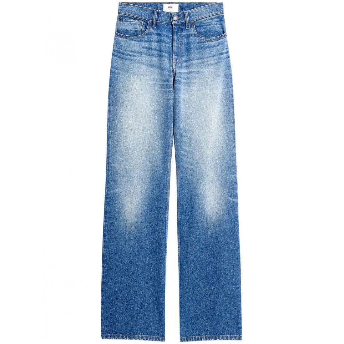 Ami paris - Jeans 'Mid-Rise Boyfriend Fit' pour Femmes