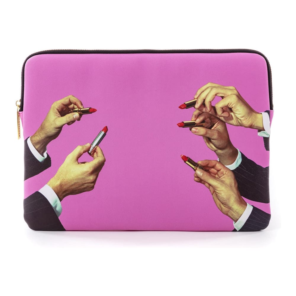 Seletti - Sac pour ordinateur portable 'Lipsticks'