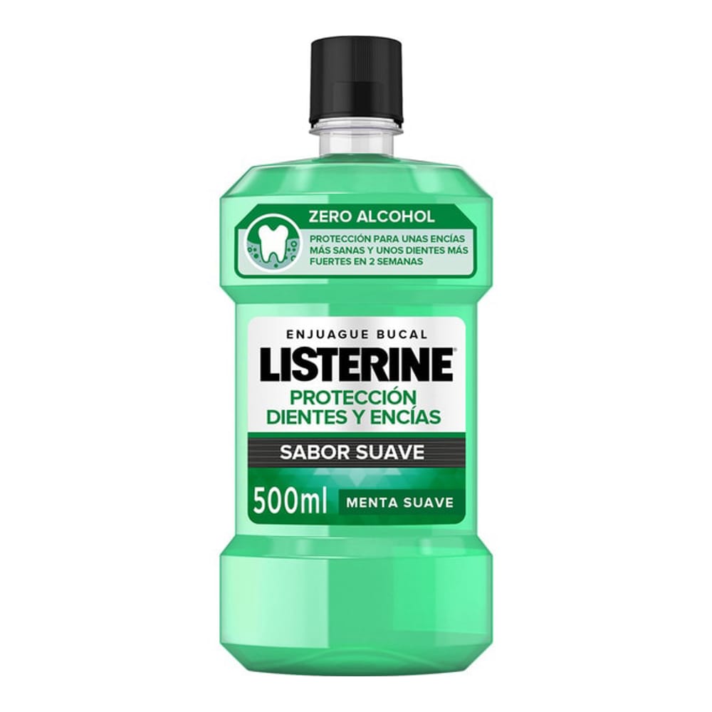 Listerine - Bain de bouche 'Zero% Teeth & Gums Protection' - 500 ml