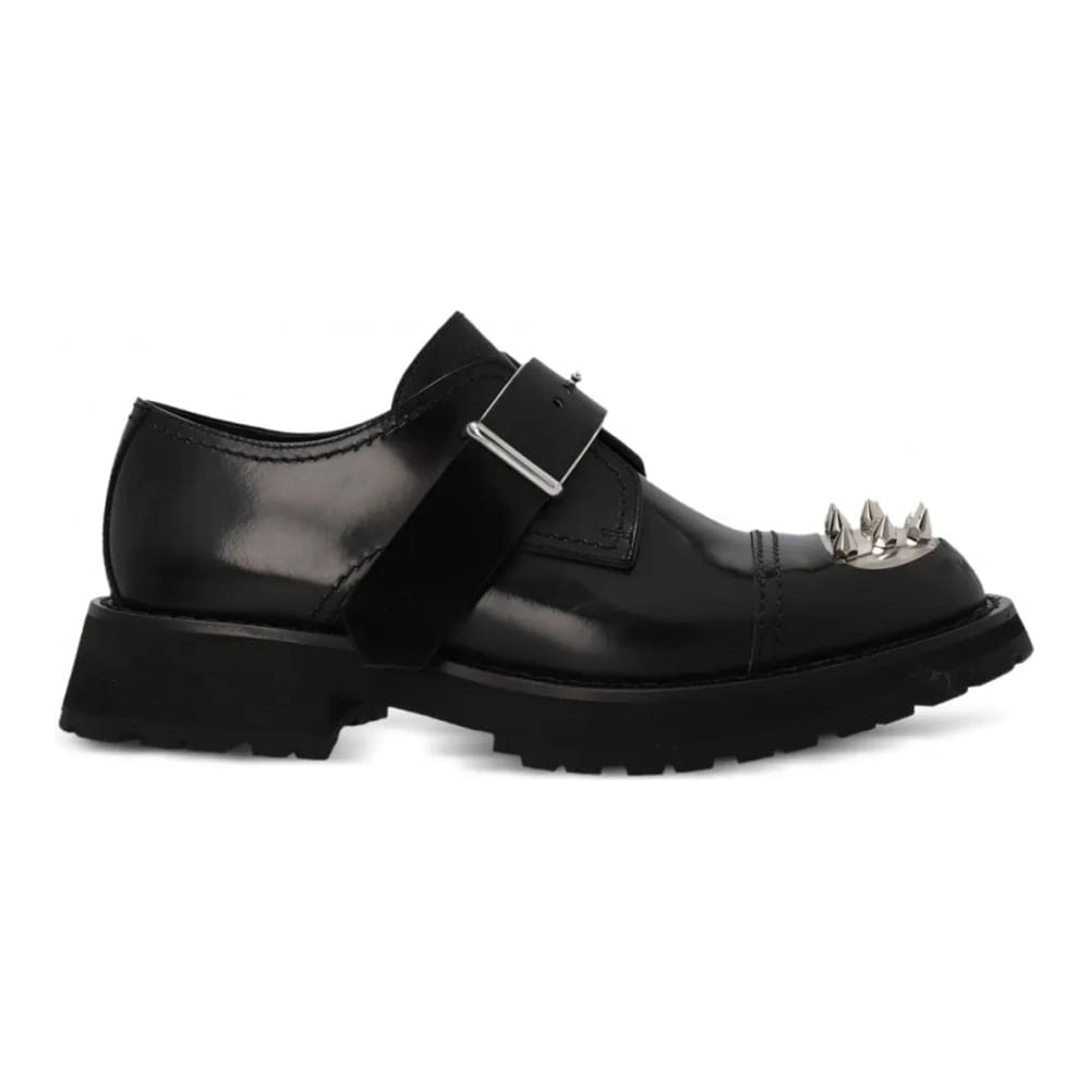 Alexander mcqueen - Mocassins 'Studded Strap Derby' pour Hommes