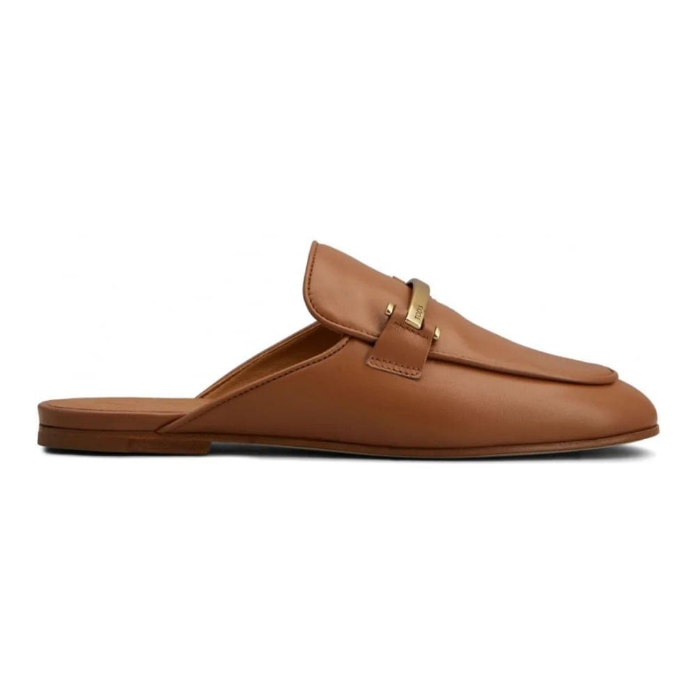 Tod's - Mules 'Logo-Plaque' pour Femmes