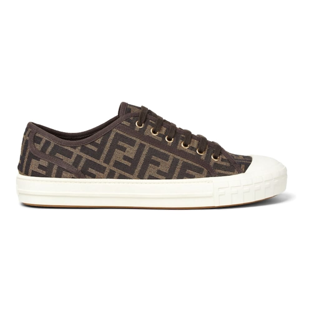 Fendi - Sneakers 'FF Jacquard Low-Tops' pour Hommes