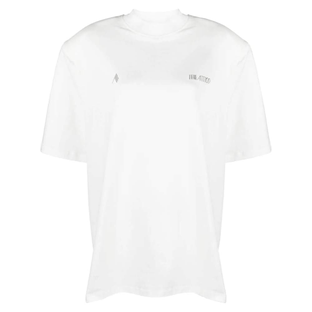 The Attico - T-shirt 'Kilie Logo-Appliqué' pour Femmes