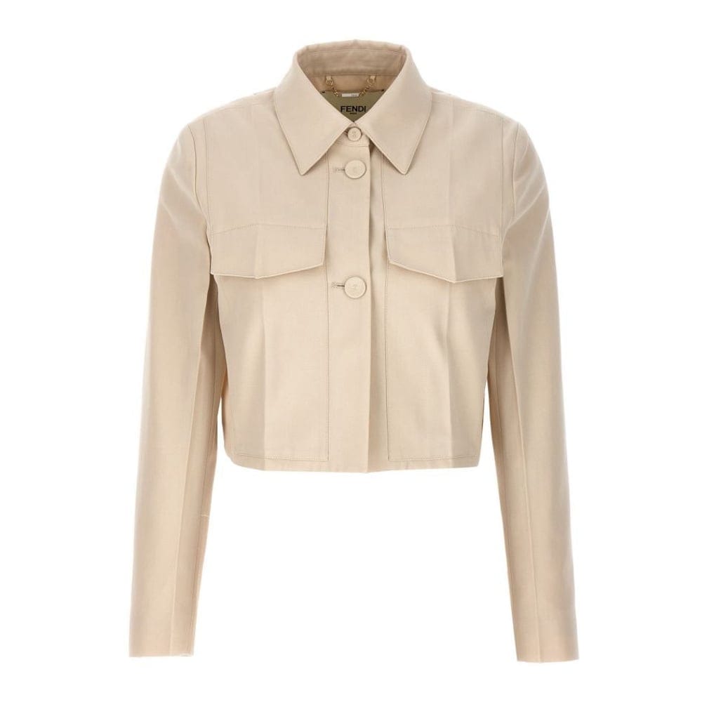 Fendi - "Veste 'Tailored Crop' pour Femmes"-42
