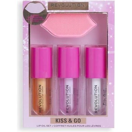 Revolution make up - Set à lèvres 'Kiss & Go' - 4 Pièces