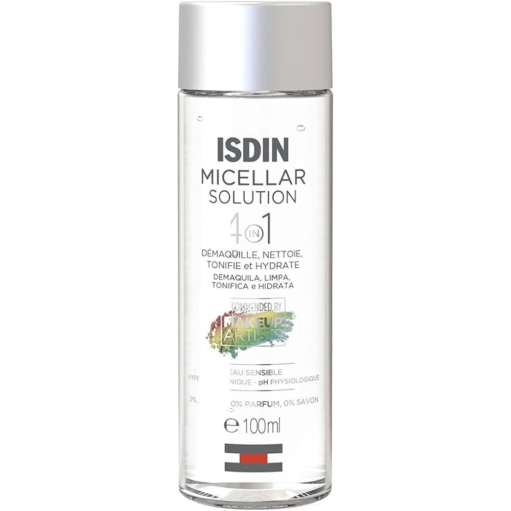 Isdin - Solution micellaire '4in1' - Tous types de peau, 100 ml
