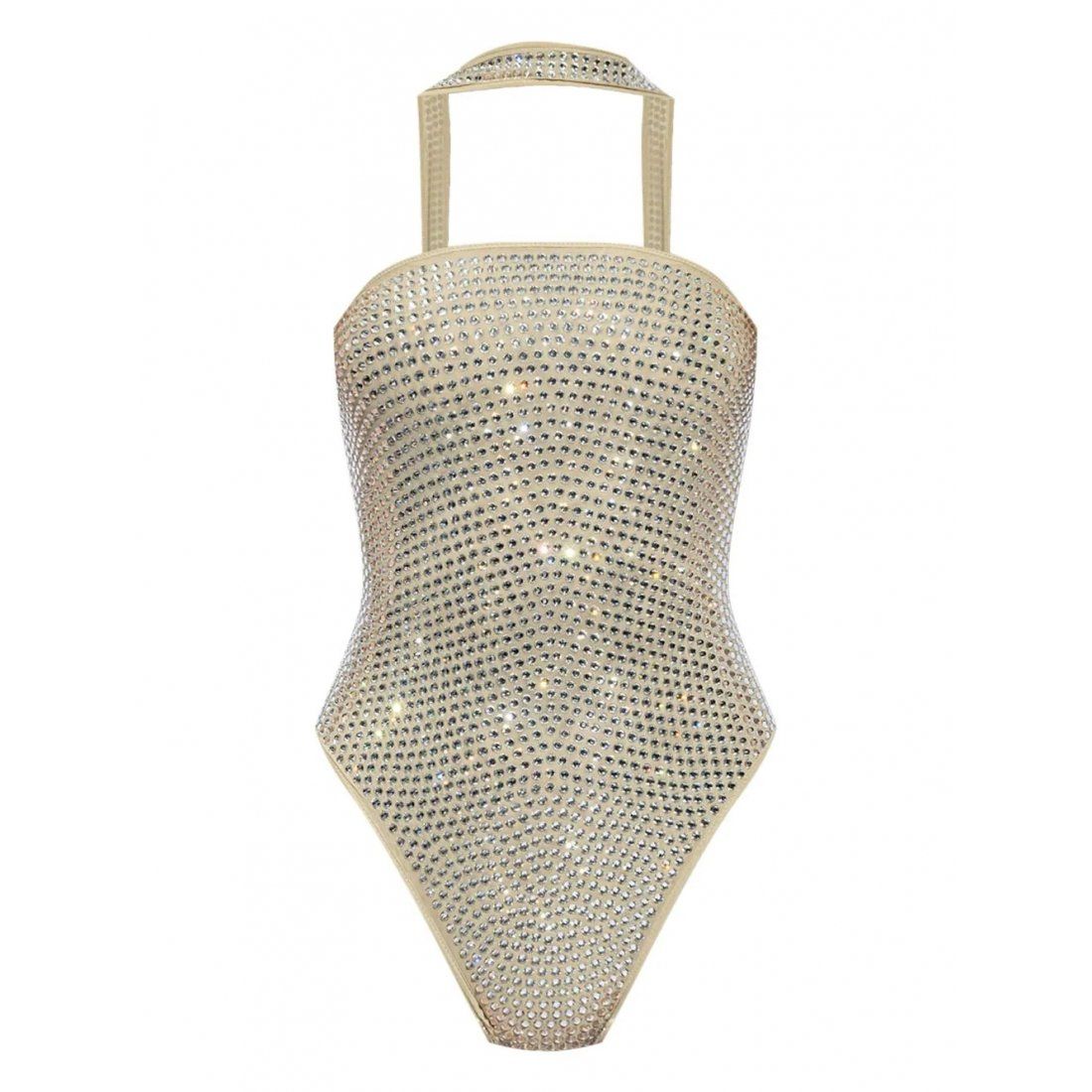 Oséree - Maillot de bain 'Rhinestone Open-Back' pour Femmes