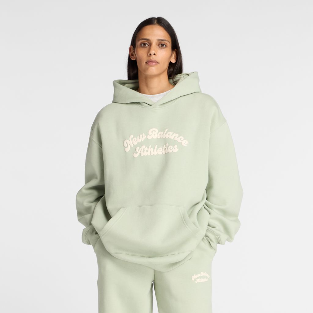 New balance - W Linear Heritage Fleece Long Hoodie
