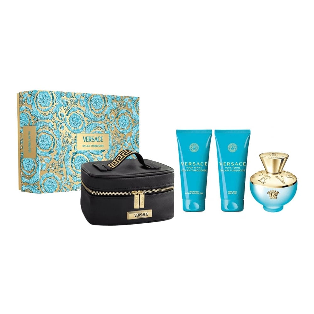 Versace - Coffret de parfum 'Dylan Turquoise' - 4 Pièces