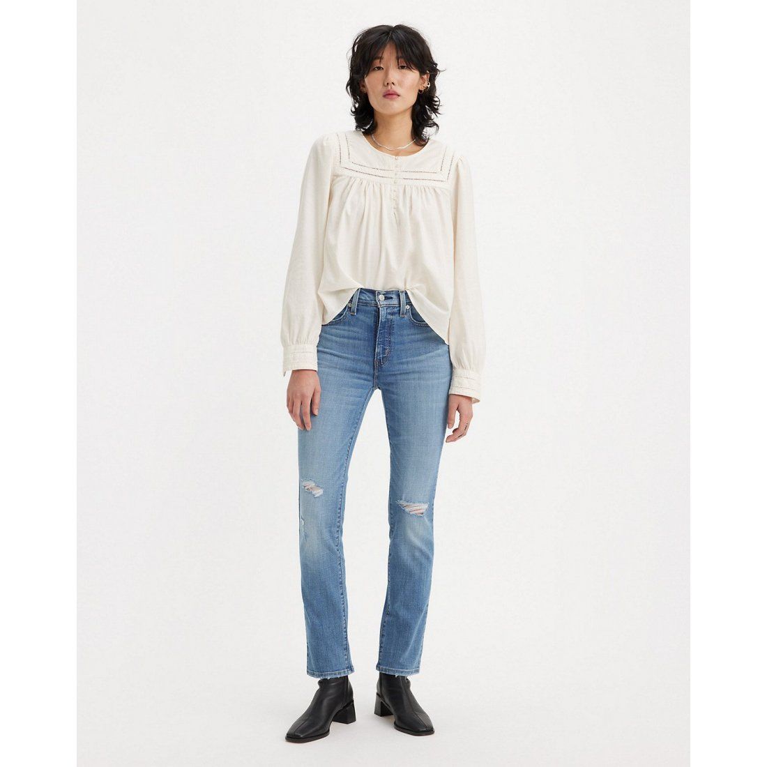 Levi's - Jeans '724 High Rise Straight' pour Femmes