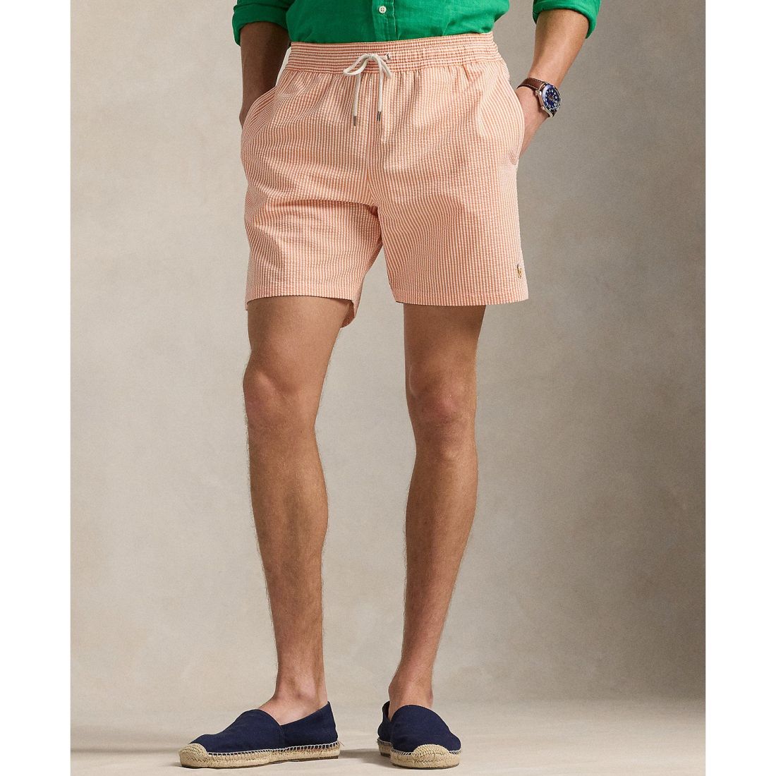 Polo ralph lauren - Short de bain '5-3/4 Traveler Classic Striped' pour Hommes"