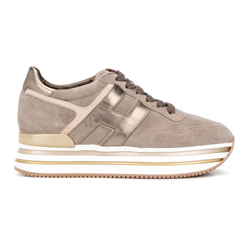 Hogan - Sneakers à semelle plateforme 'Lace-Up' pour Femmes