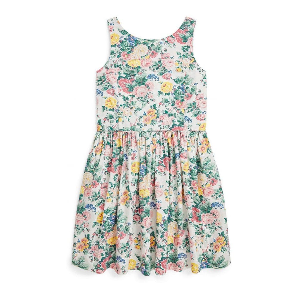 Polo ralph lauren - 'Floral Cotton Dress' pour Bambins & petites filles
