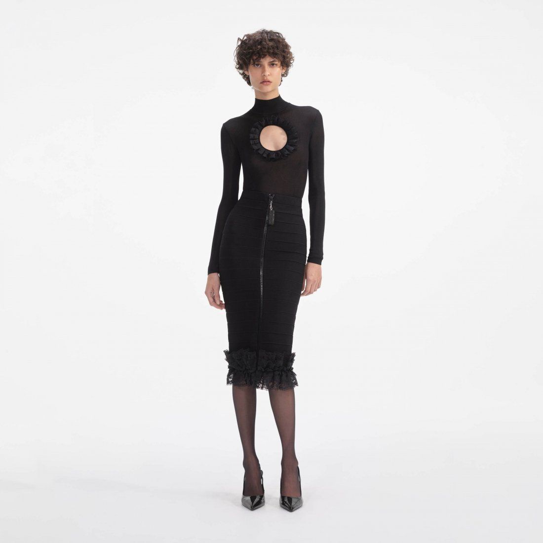 Self portrait - Robe Midi pour Femmes