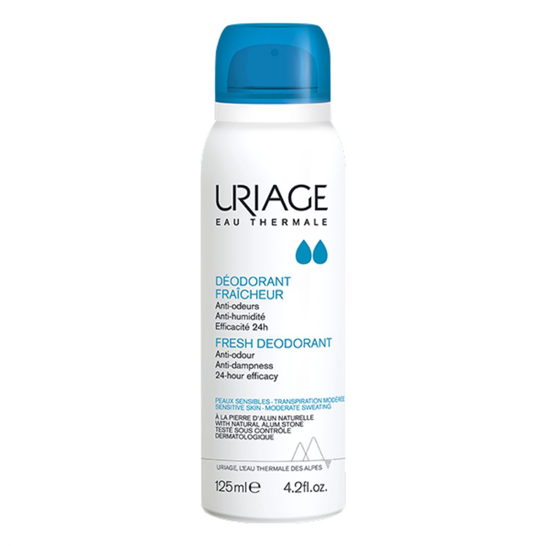 Uriage - Déodorant spray 'Freshness' - 125 ml