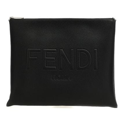 Fendi - Pochette 'Roma Strike Large' pour Hommes