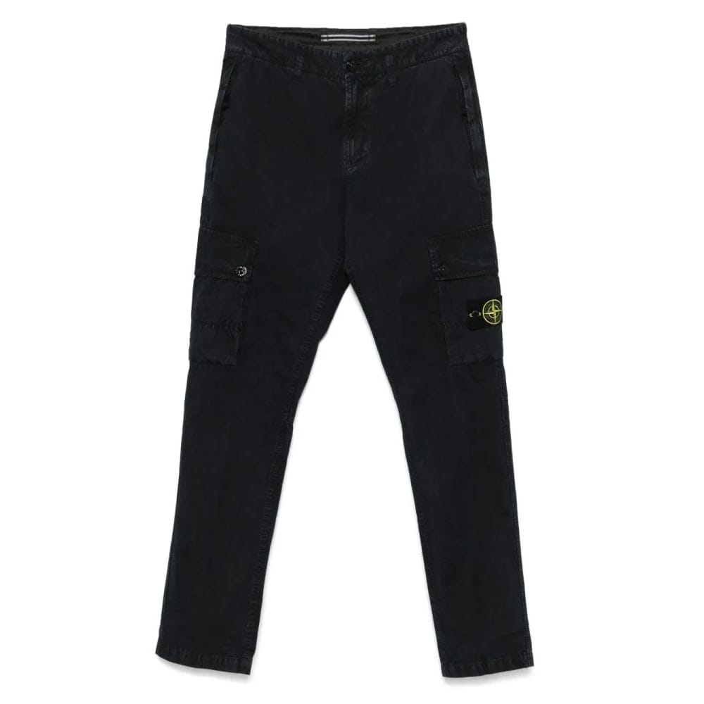 Stone island - Pantalon cargo 'Compass-Patch' pour Hommes