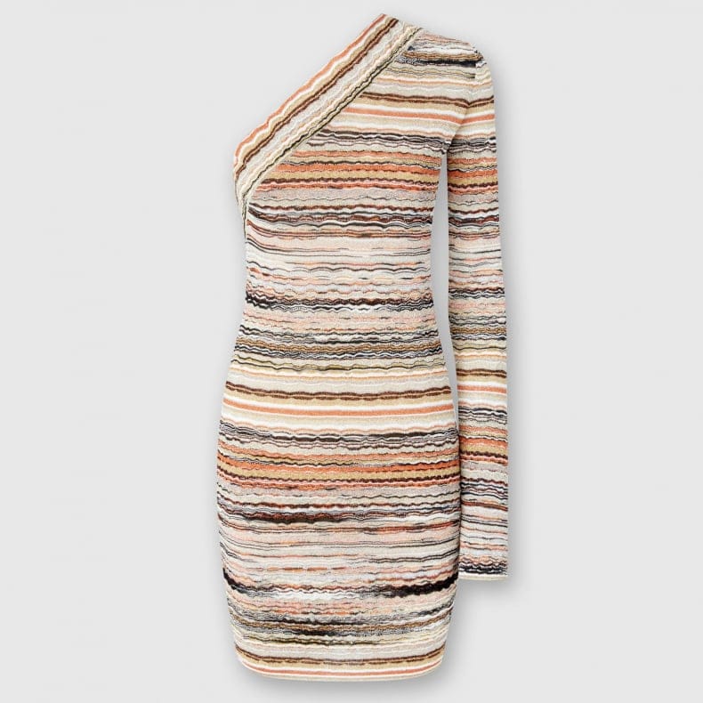 Missoni - Robe à une épaule 'Striped' pour Femmes