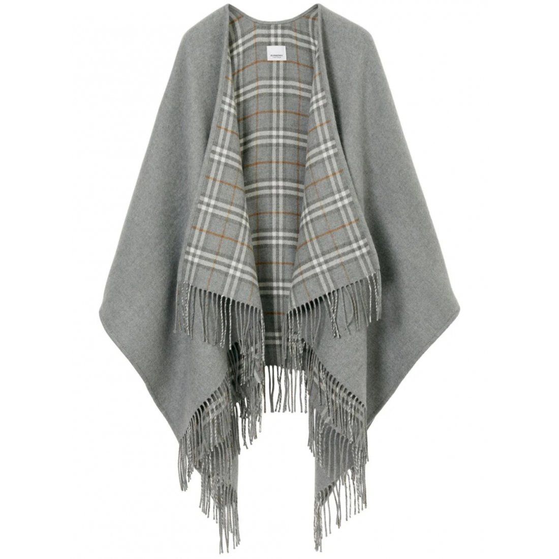Burberry - Cape 'Check Reversible' pour Femmes