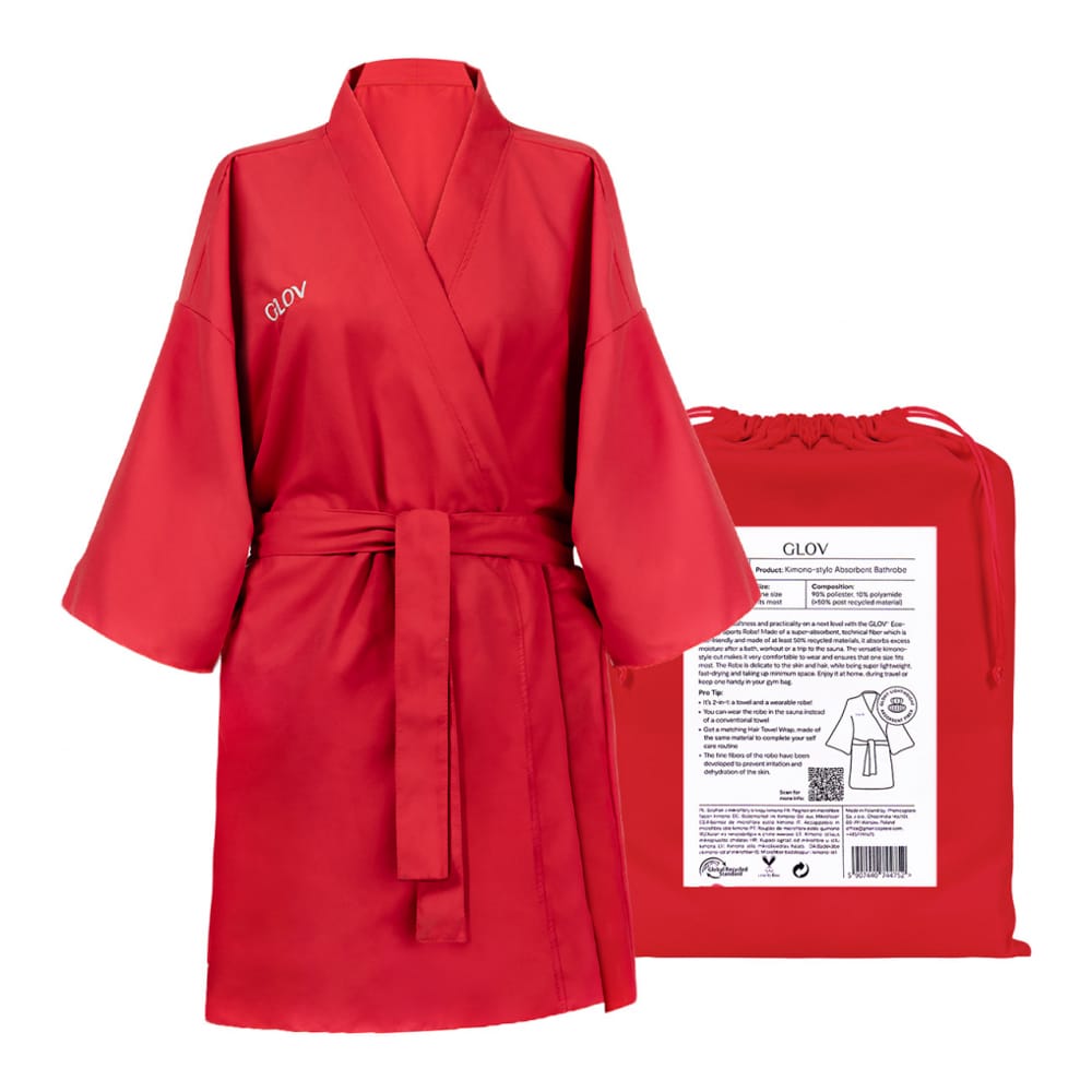 GLOV - Kimono-Style Absorbent Bathrobe
