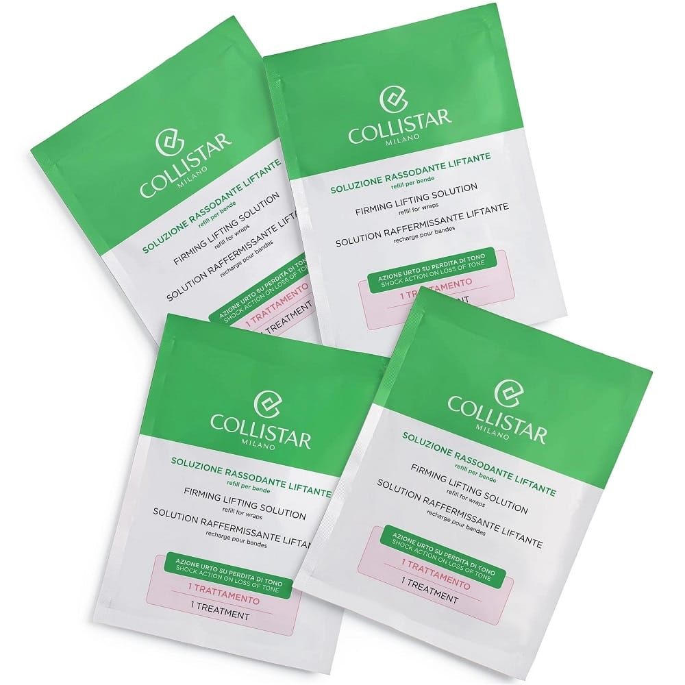 Collistar - Traitement du corps 'Firming Lifting Solution Refill for Wraps' - 100 ml, 4 Pièces