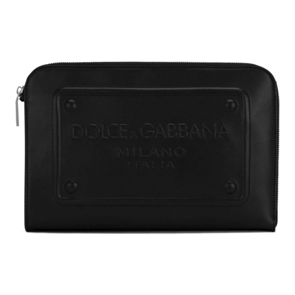 Dolce&gabbana - Pochette 'Raised Logo' pour Hommes