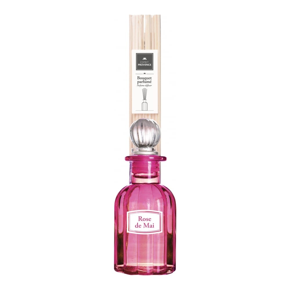 Esprit provence - Bâtonnets diffuseurs 'Rose' - 100 ml